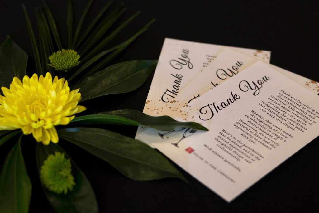 A Heartfelt Thank You